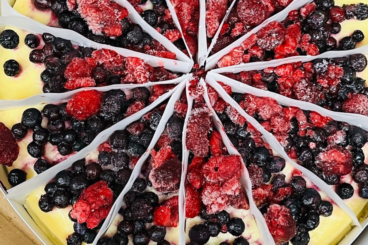 gluten-friendly Very Berry Cheesecake