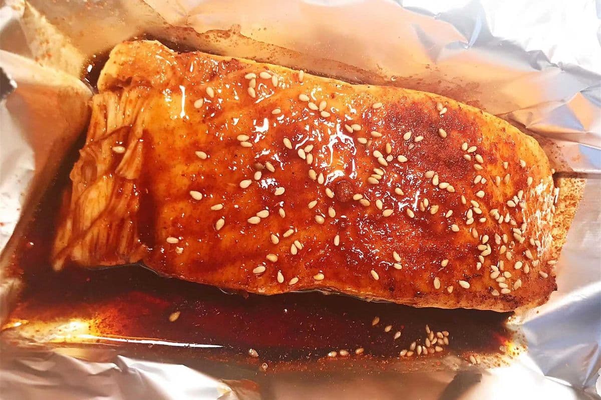 4. Teriyaki Salmon 照烧三文鱼
