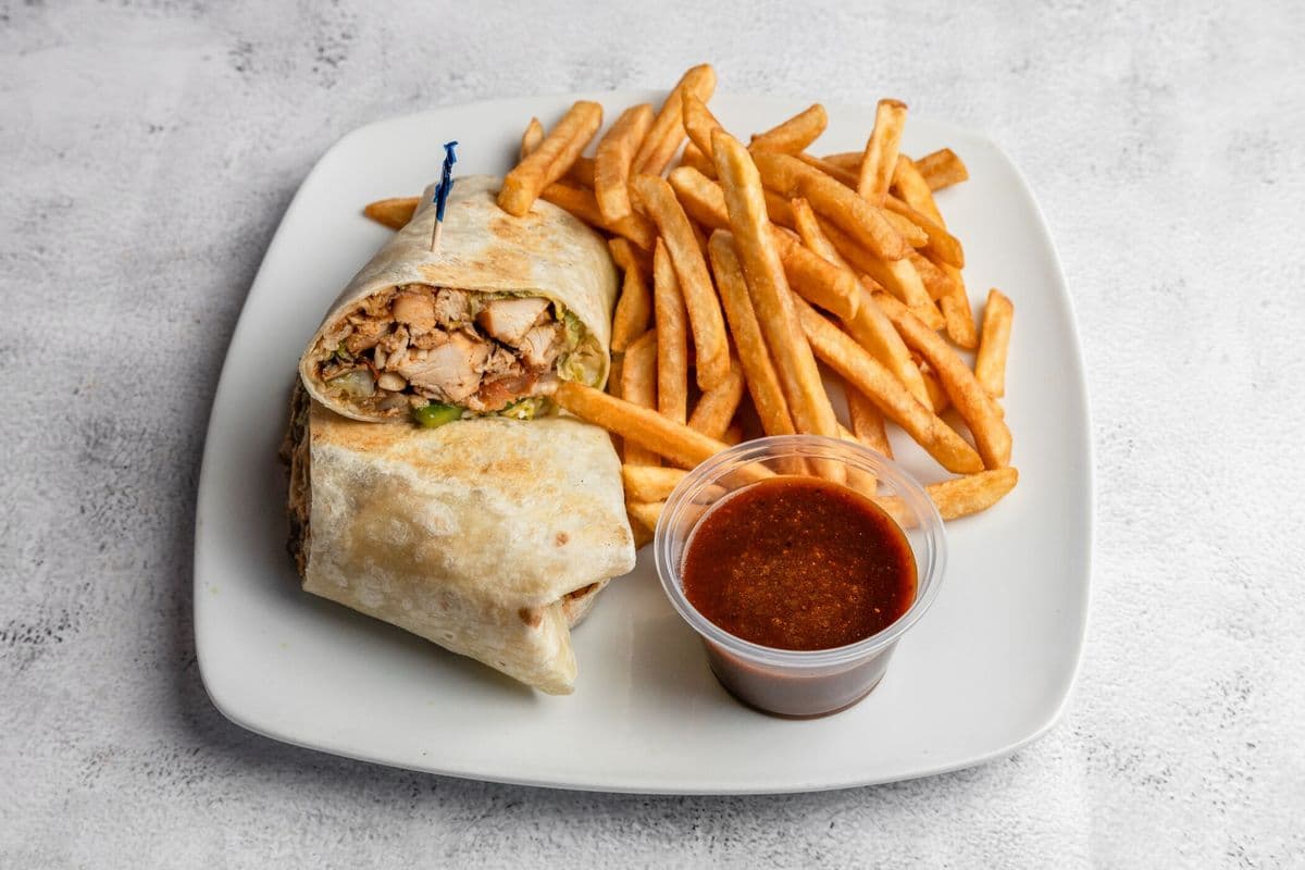 Jerk Chicken Wrap