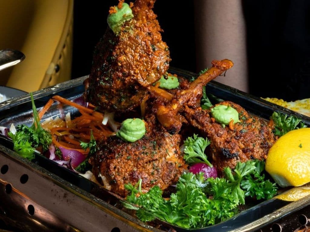 Tandoori Rack of lamb
