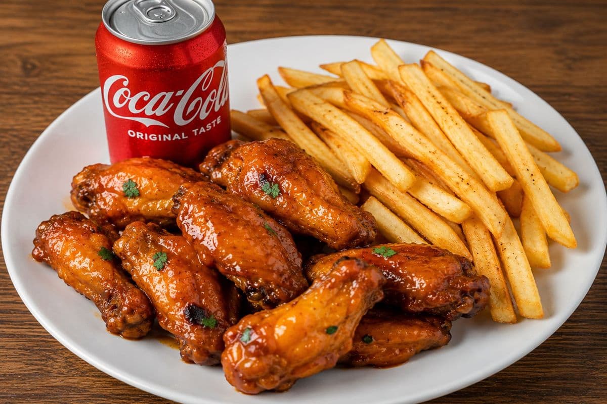 Mango Habanero Wings Meal (10pcs)