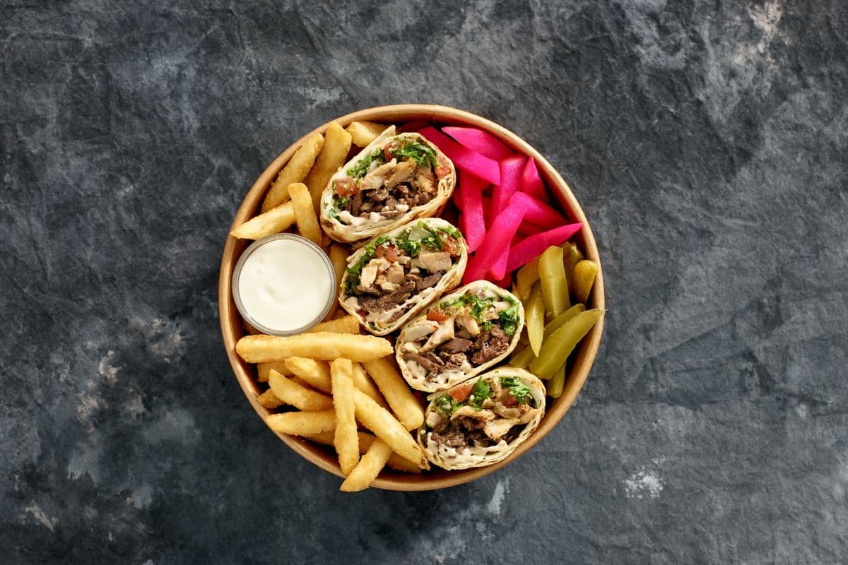 Mixed Shawarma Saj