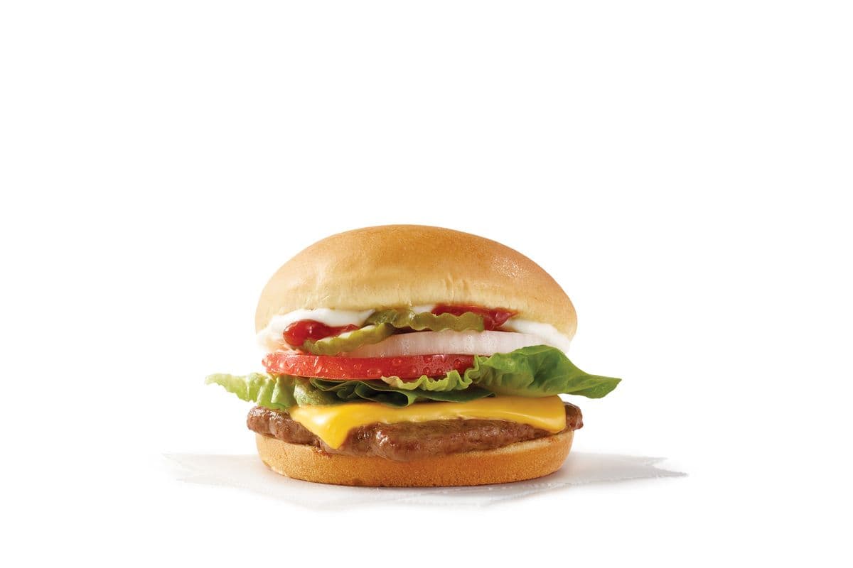 Hamburger fromage junior de luxe / Jr. Cheeseburger Deluxe (Cals: 360)
