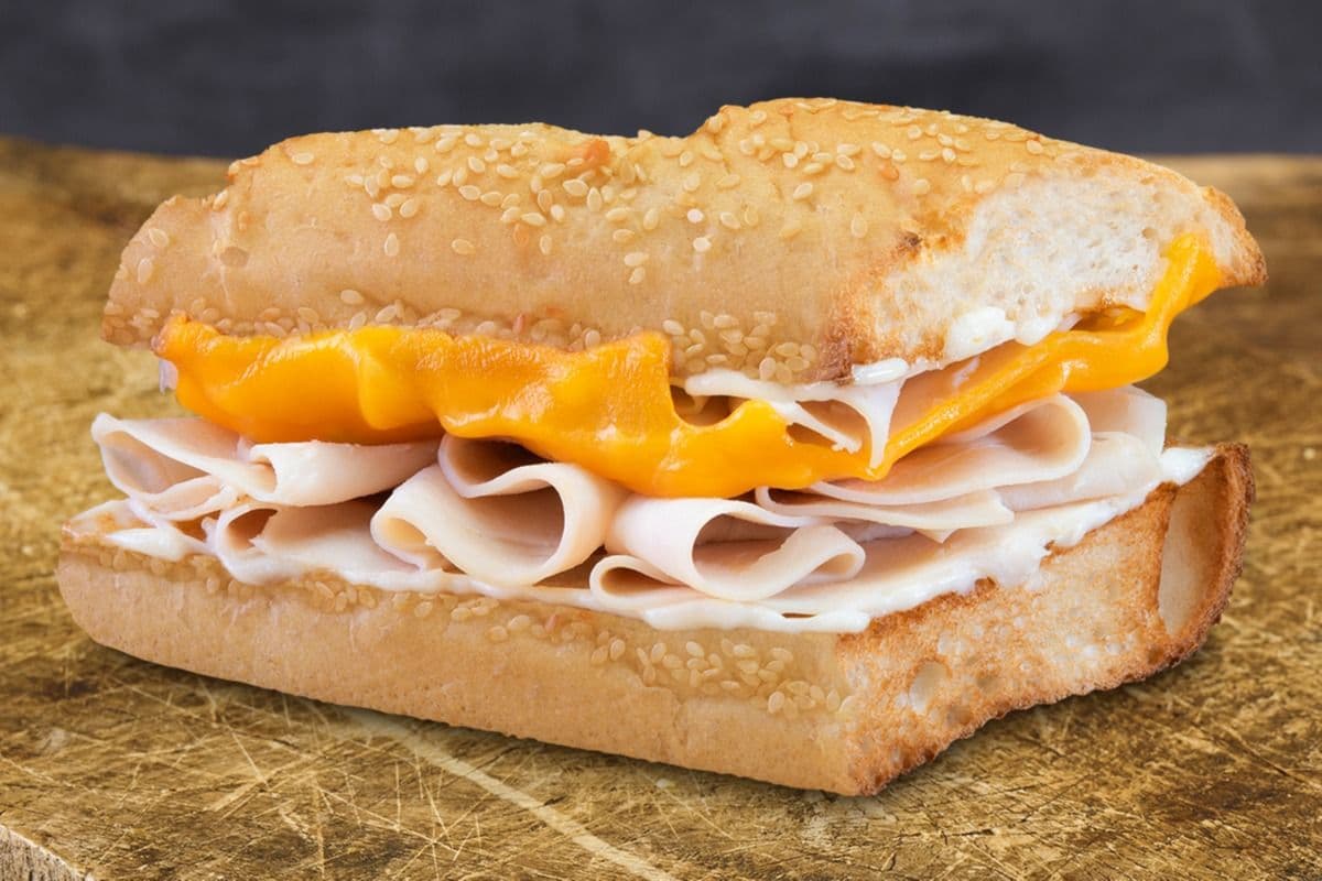 Kids Turkey and Cheese Sub