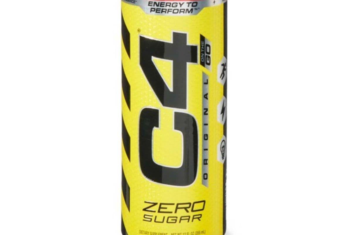 C4 Zero Sugar Starburst Lemon (473ml) (0 Cal)