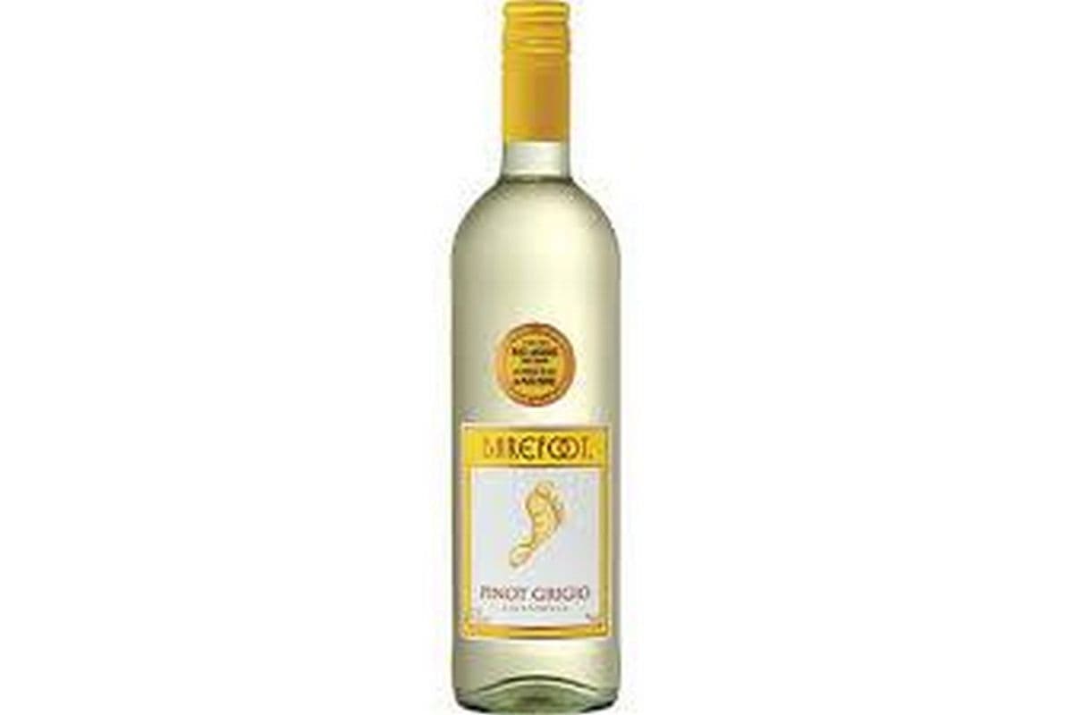 Barefoot Pinot Grigio White (750 ml) (1 x 750ML)