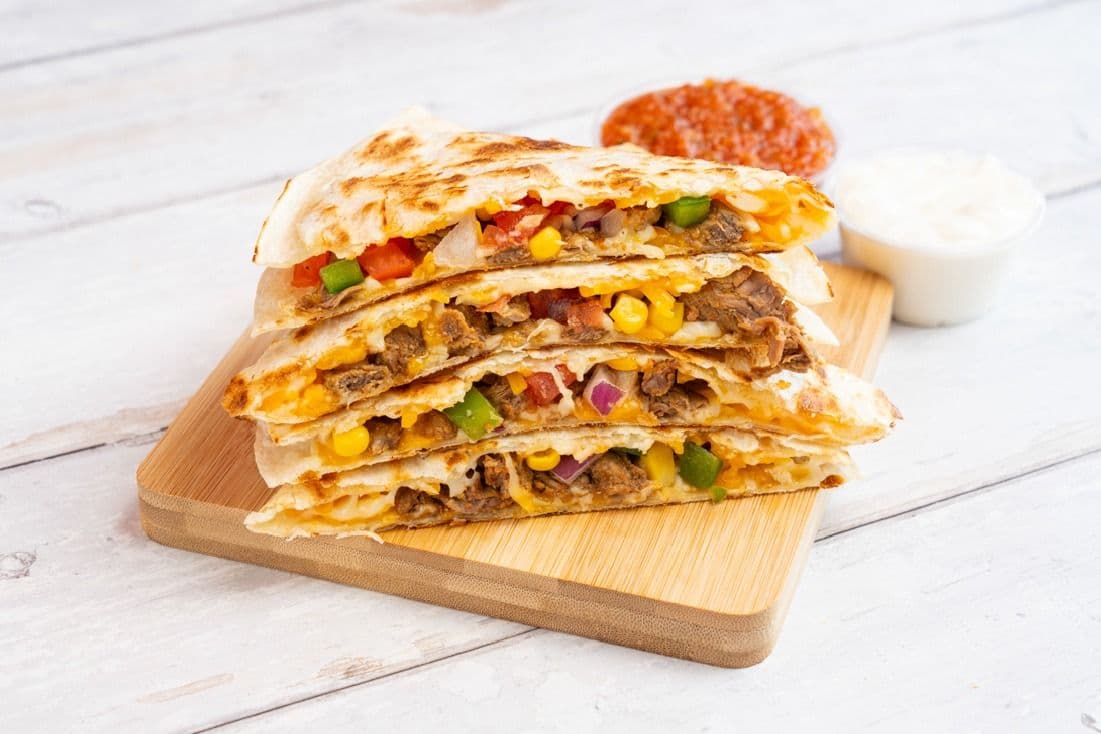 Quesadilla au bifteck sans gluten / Gluten-Friendly Steak Quesadilla