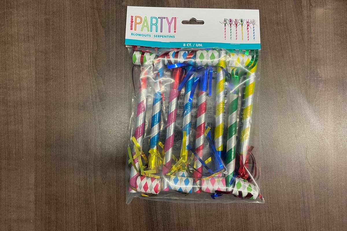 Fancy Fringed Blowouts 8pk (8 Pack)