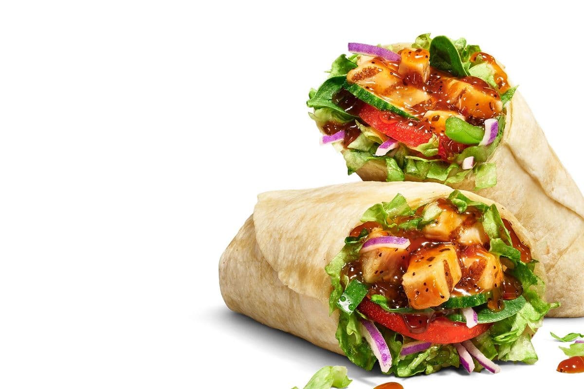 Poulet teriyaki aux oignons doux (Wrap)