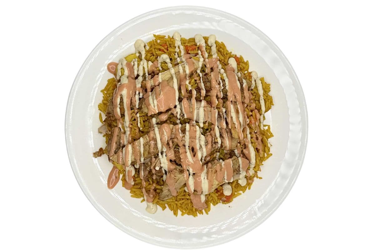 2 Chicken on Rice + 2 Pop