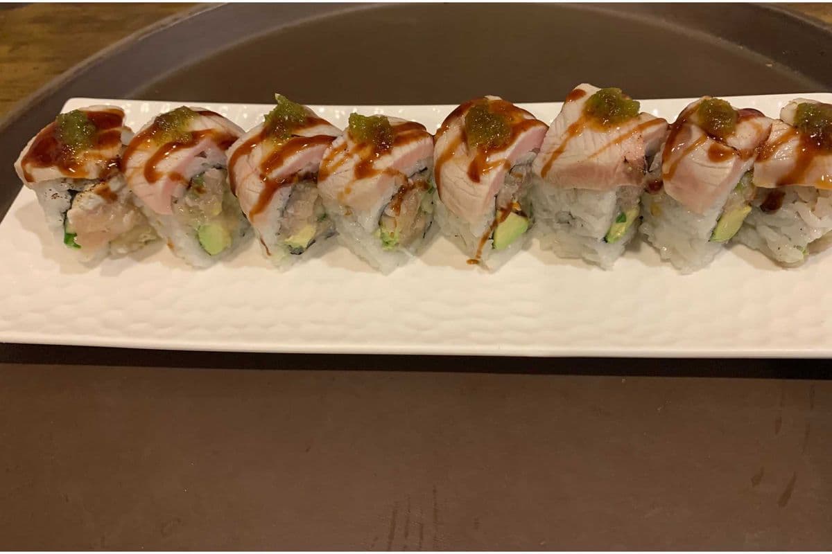 Aburi Hamachi Roll