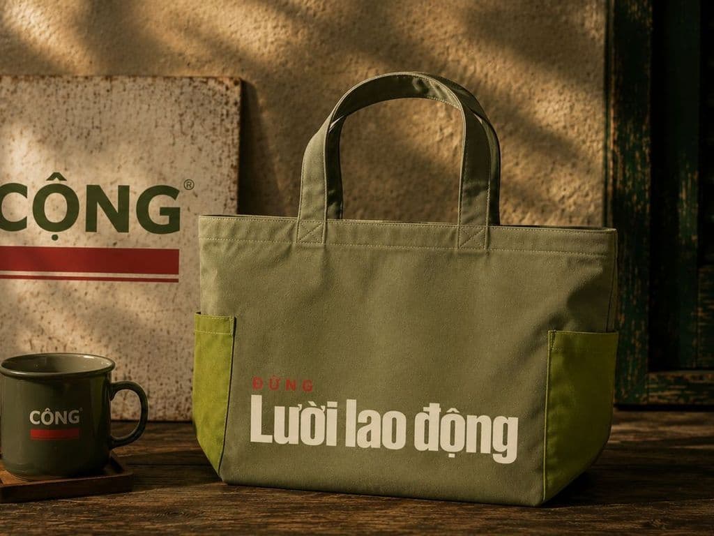 Zipper Tote - Dung Luoi