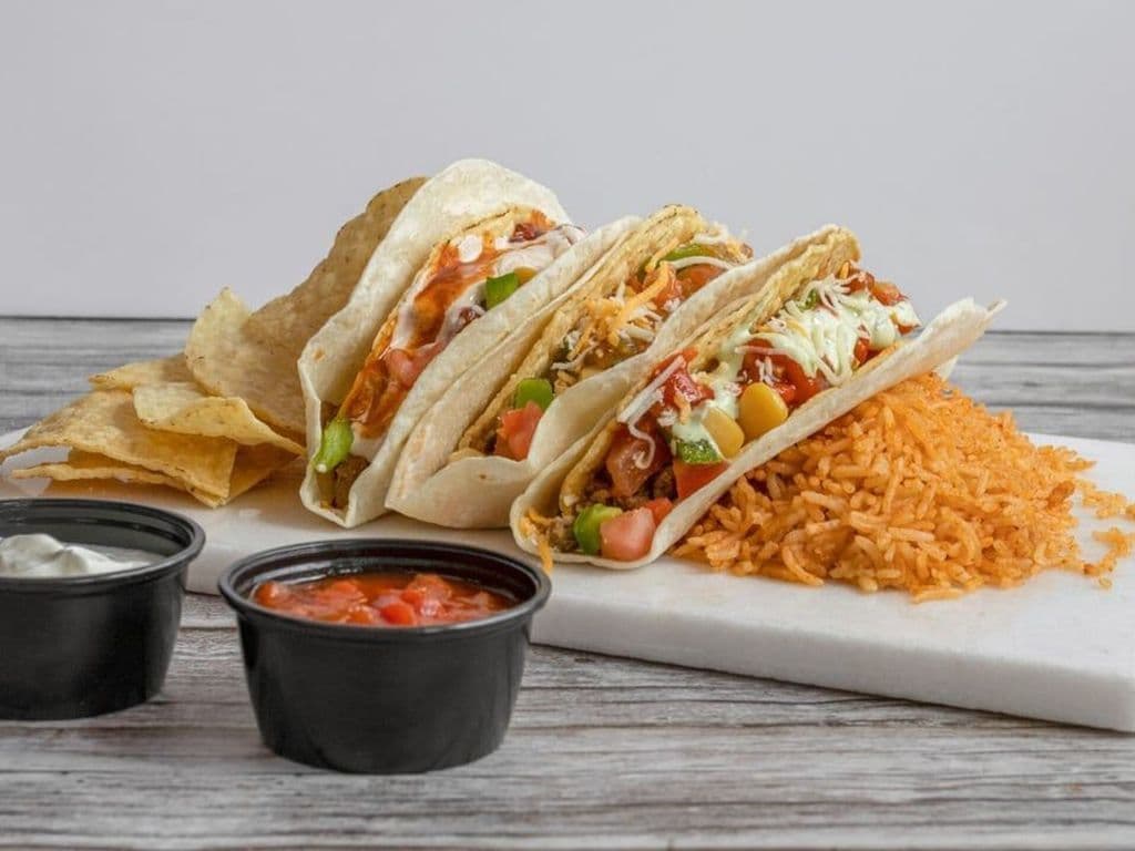 Three Tacos