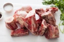 Certified Organic Grass Fed Beef Bones