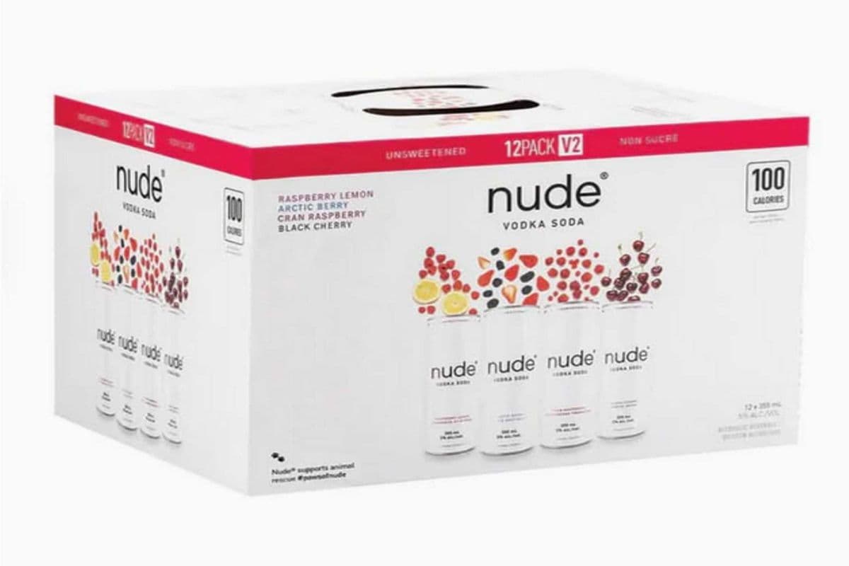 NUDE VODKA SODA MIXER V2 PACK (12 x 355ML)