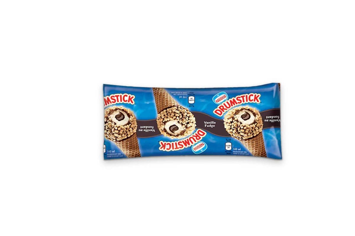 Nestle Drumstick Vanilla Fudge KS Cone 140ml