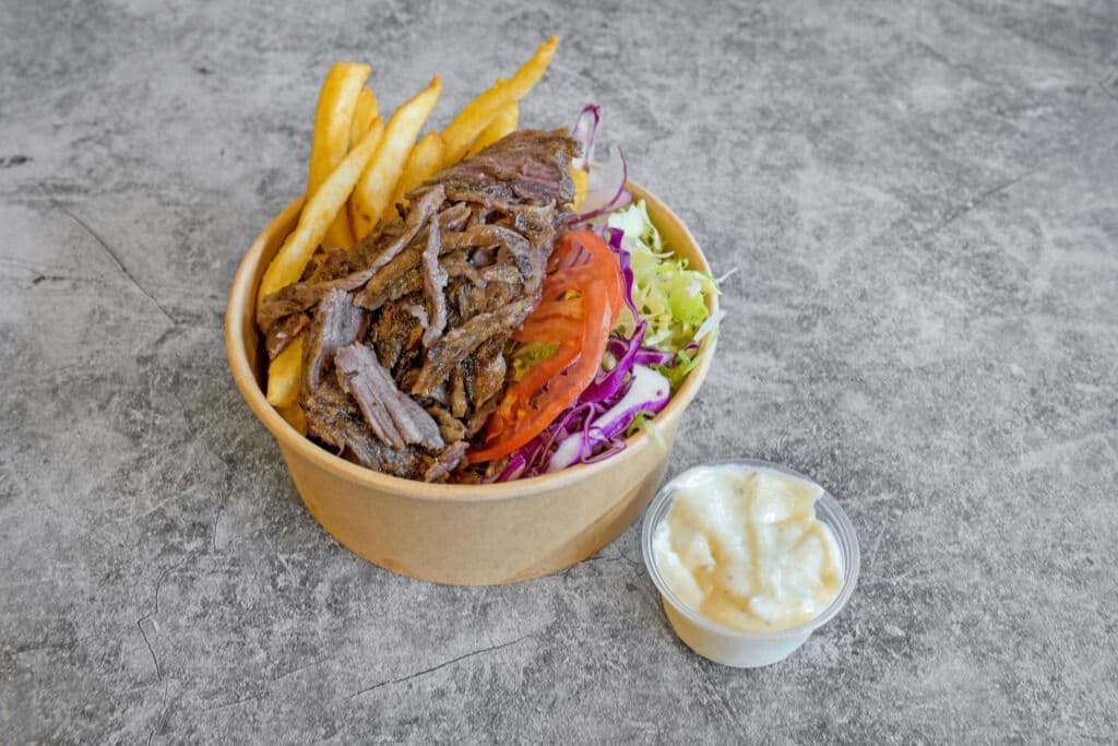 Fries & Salad BOWL