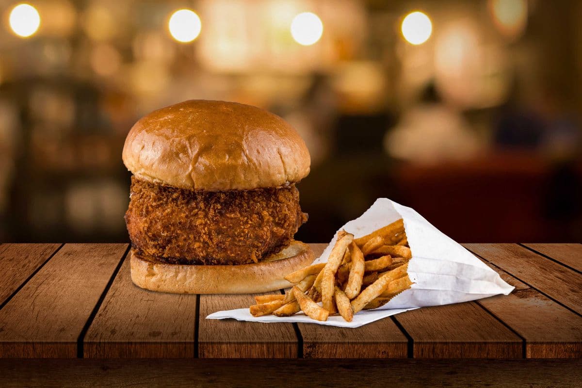 The Portobello Burger Combo