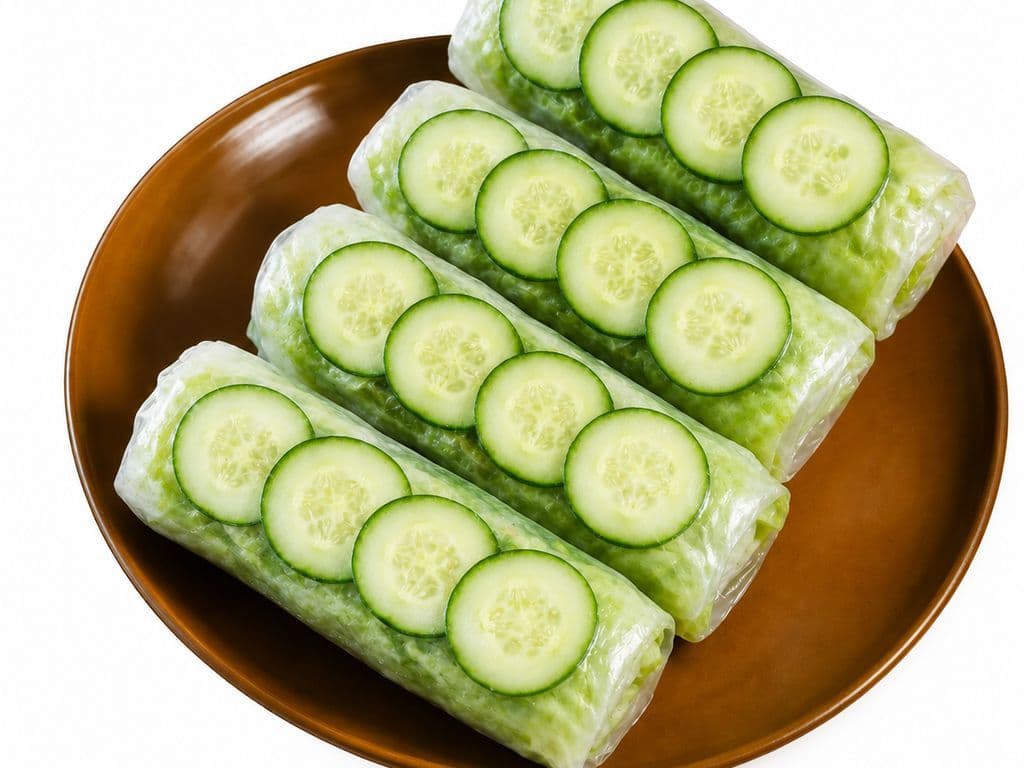 02v. Vegetarian salad rolls