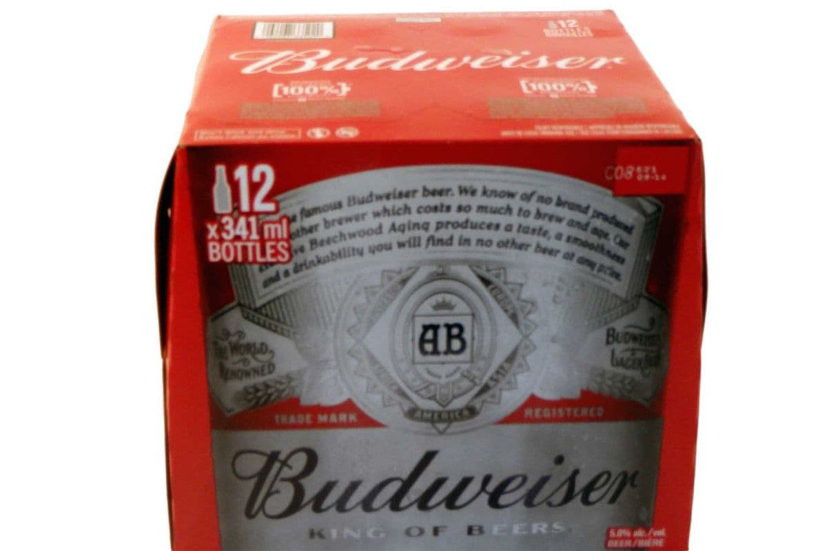 Budweiser (12 Pack) (12 x 341 ml)