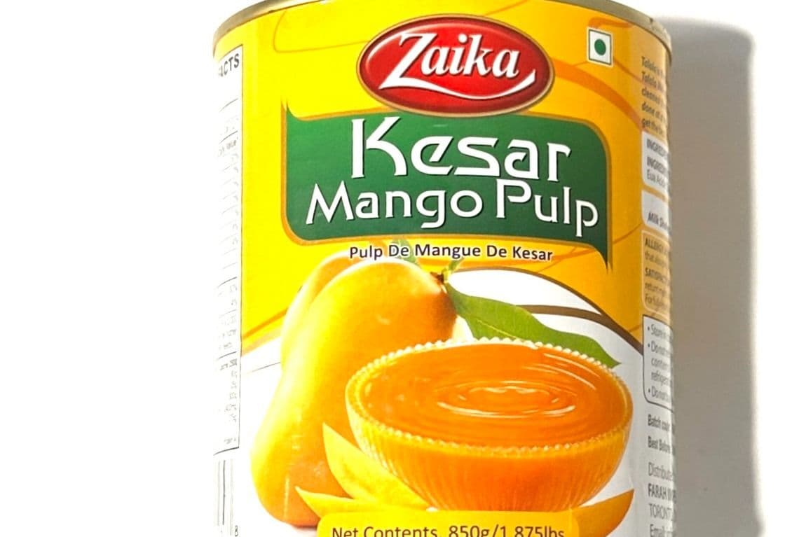 Zaika Kesar Mango Pulp (850g)