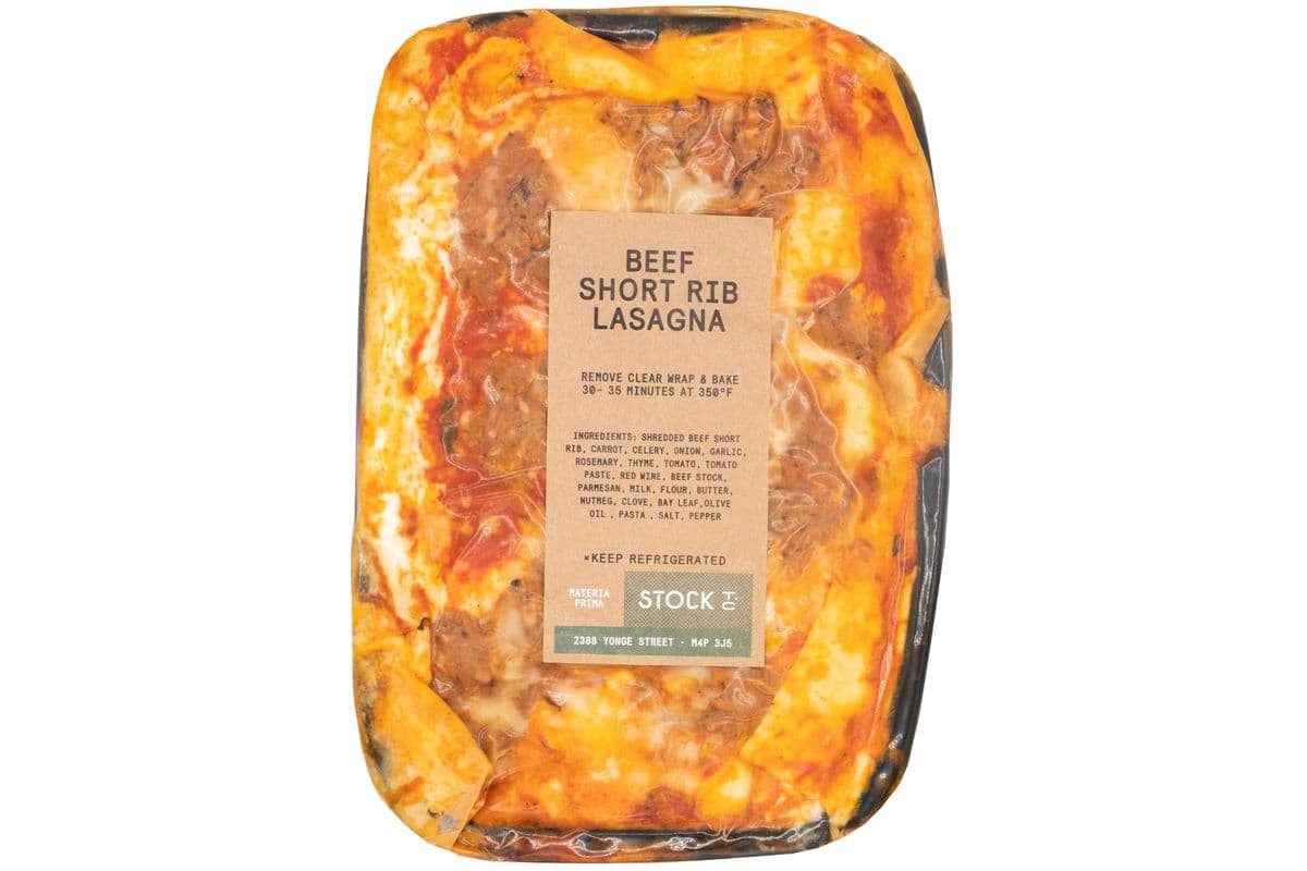 Beef Short Rib Lasagna  -  Large (1.1 Kg)
