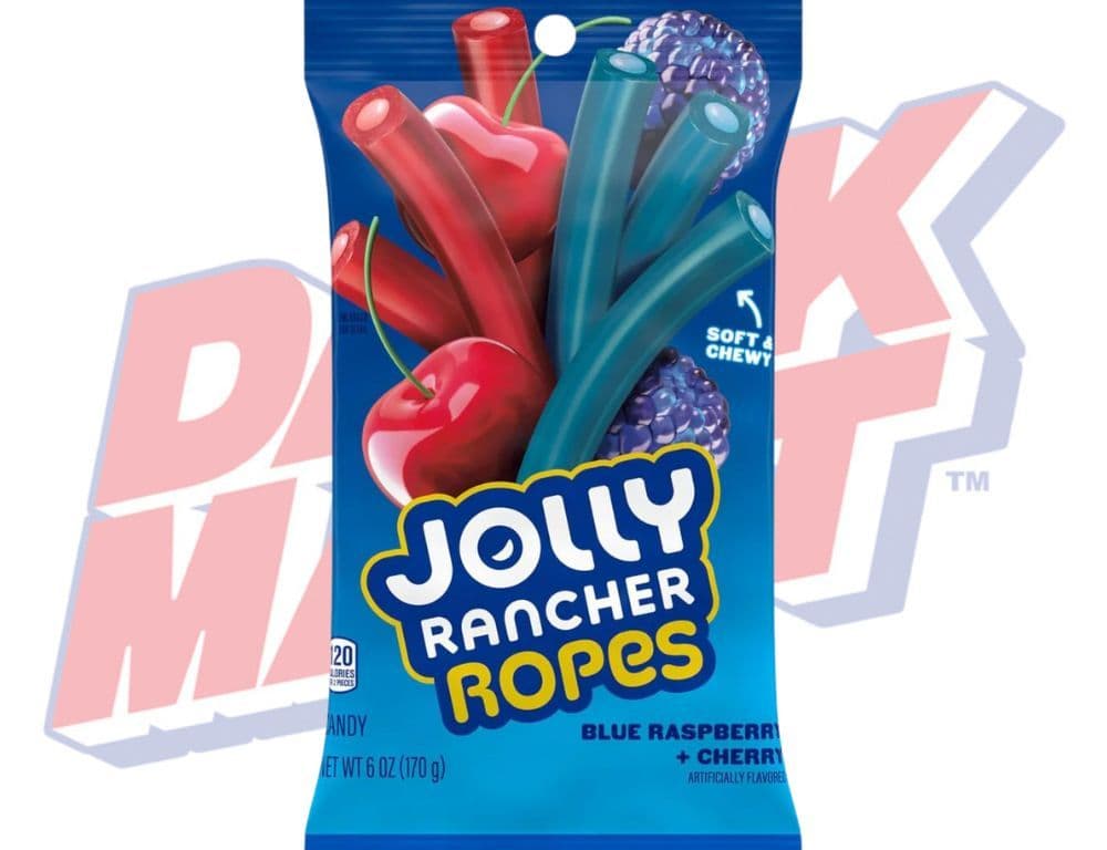 Jolly Rancher Ropes Blue Raspberry Cherry - 6oz
