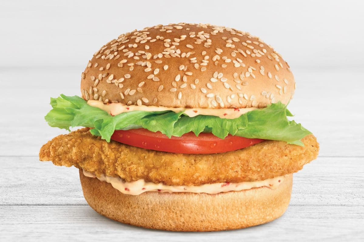 Spicy Habanero Chicken Burger