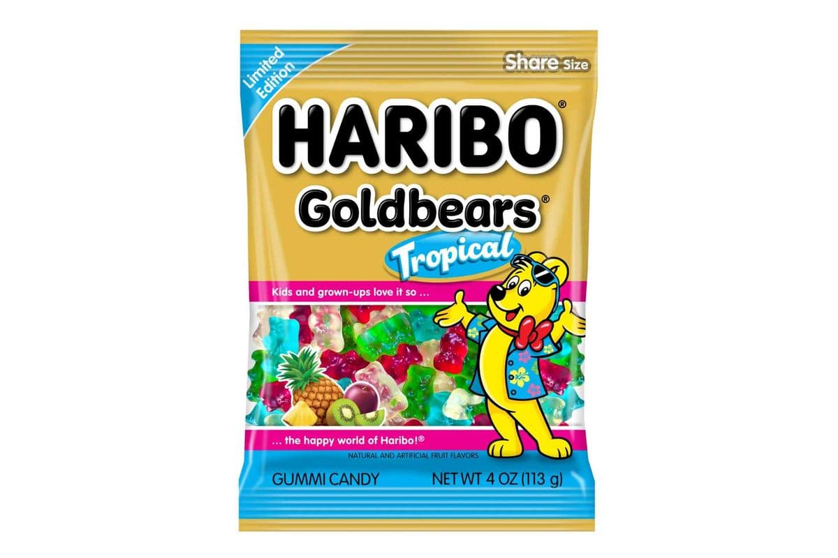 Haribo Goldbears Tropical (4 oz)