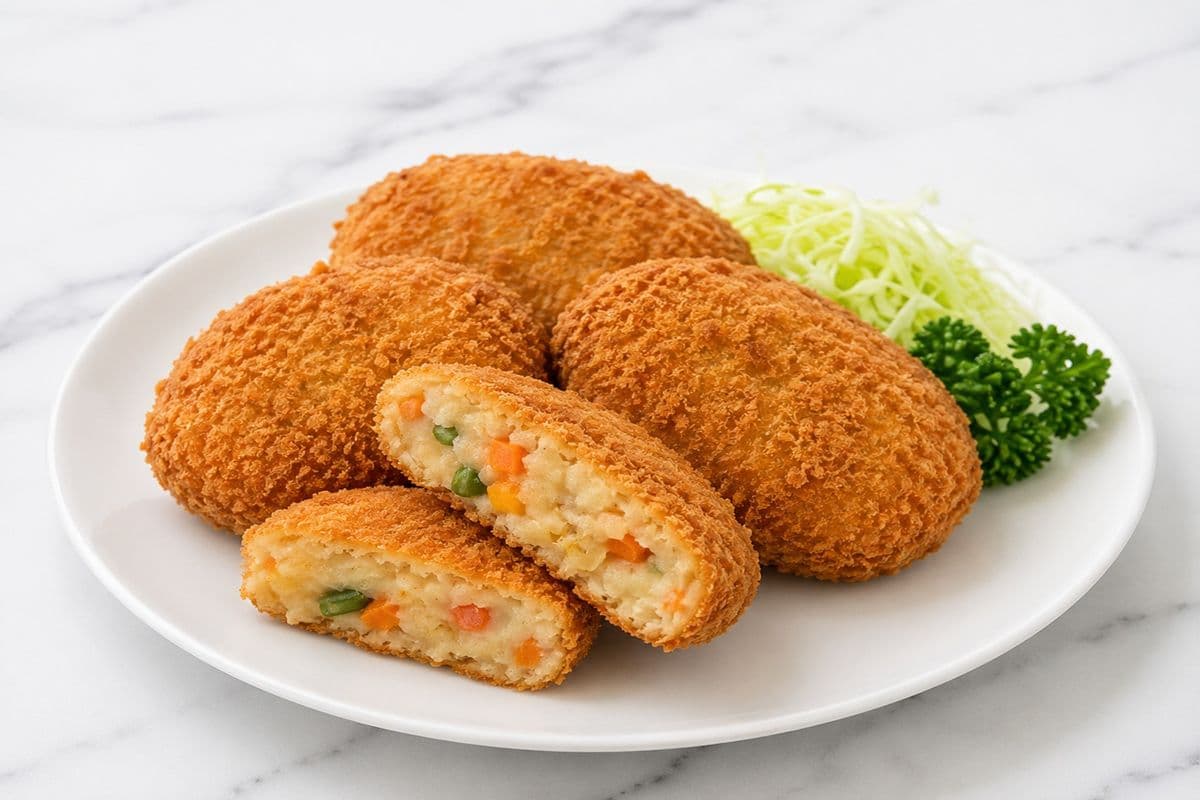 Japanese Vegetable Croquette