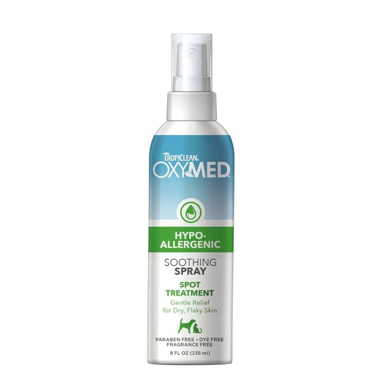 Tropiclean Oxymed Hypo Allergenic Soothing Spray 8 oz