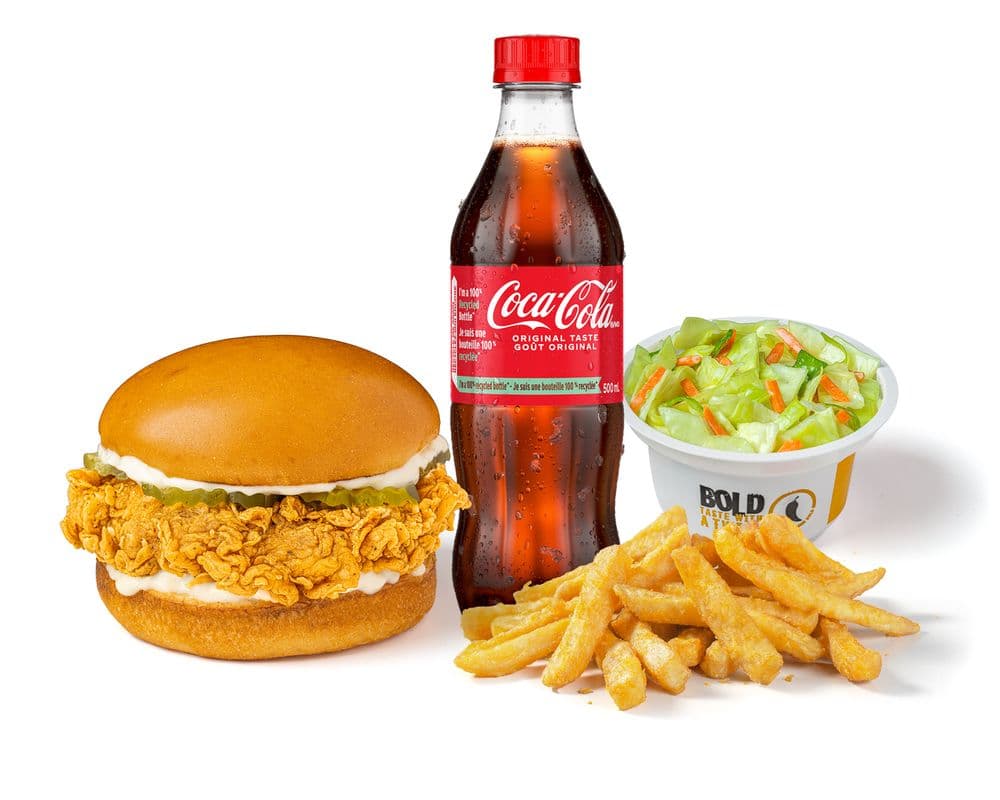Texan Chicken Sandwich Texas-Size Combo