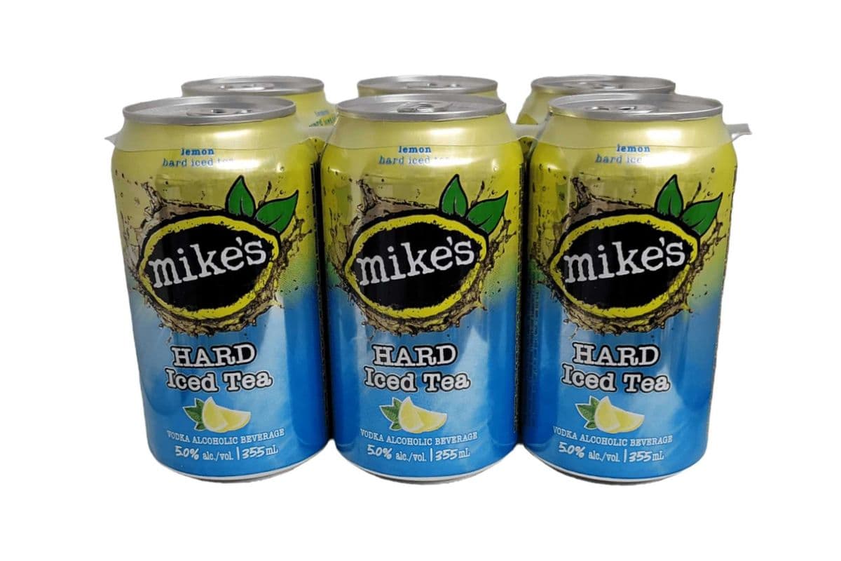 Mike's Hard Ice Tea Lemon (6 x 355ml Cans)