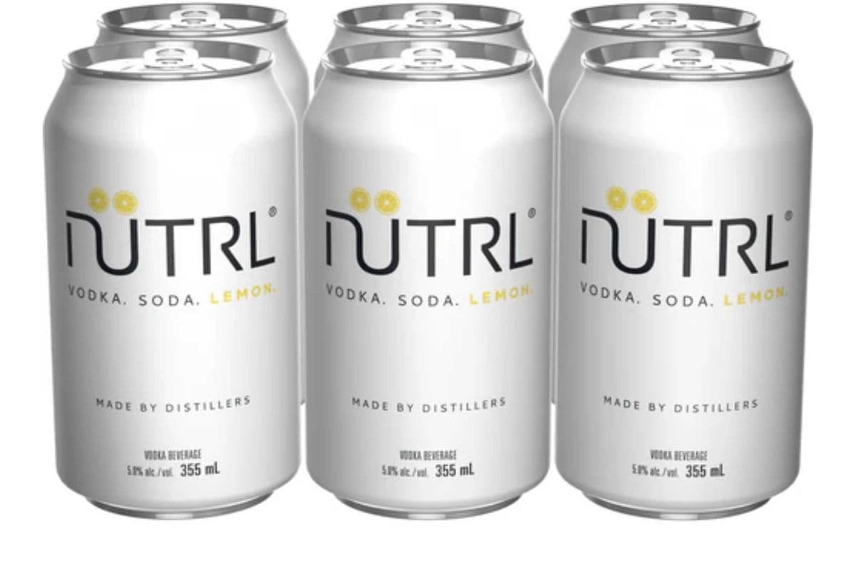 Nutrl Vodka Lemon (6 Cans) (6 x 355) (6 x 6*355ML )