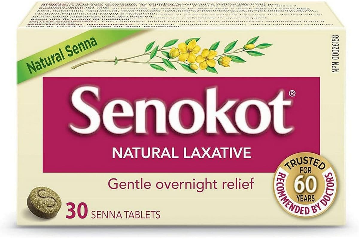 Senokot S Natural Laxative + Stool Softener Tablets (10 ct)