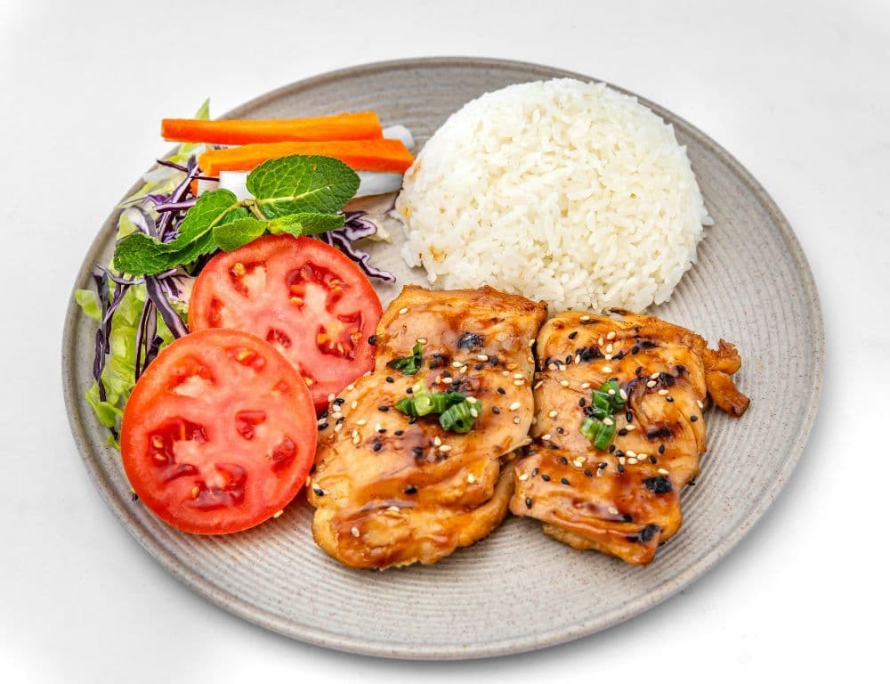 Combo poulet grilée