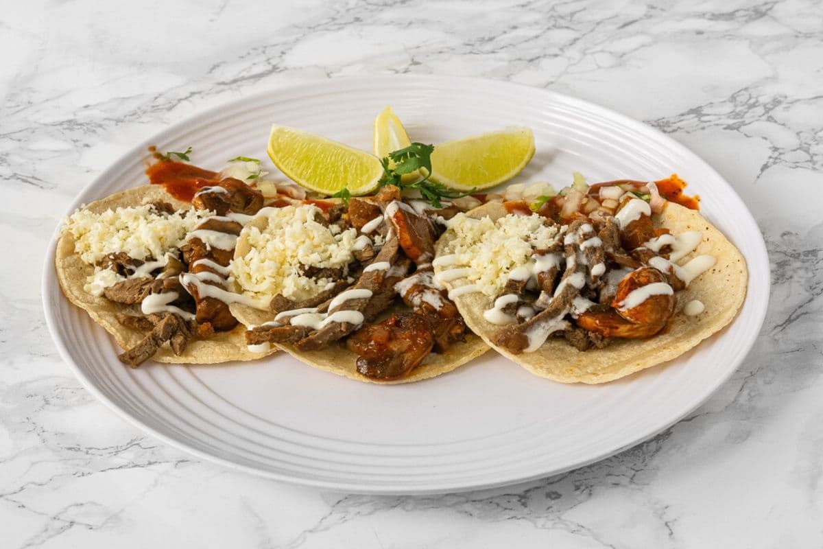 Beef Mushrooms Tacos (3 pcs)