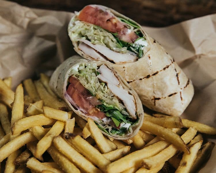 Chicken & Goat Cheese Wrap