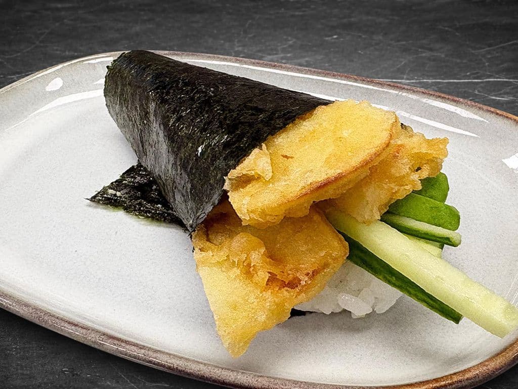 Yam Tempura Cone