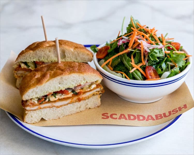 Chicken Parmesan Sandwich