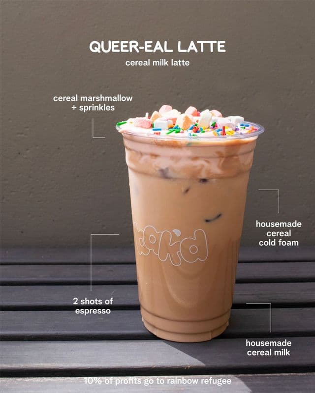 Iced Cereal Milk Latte