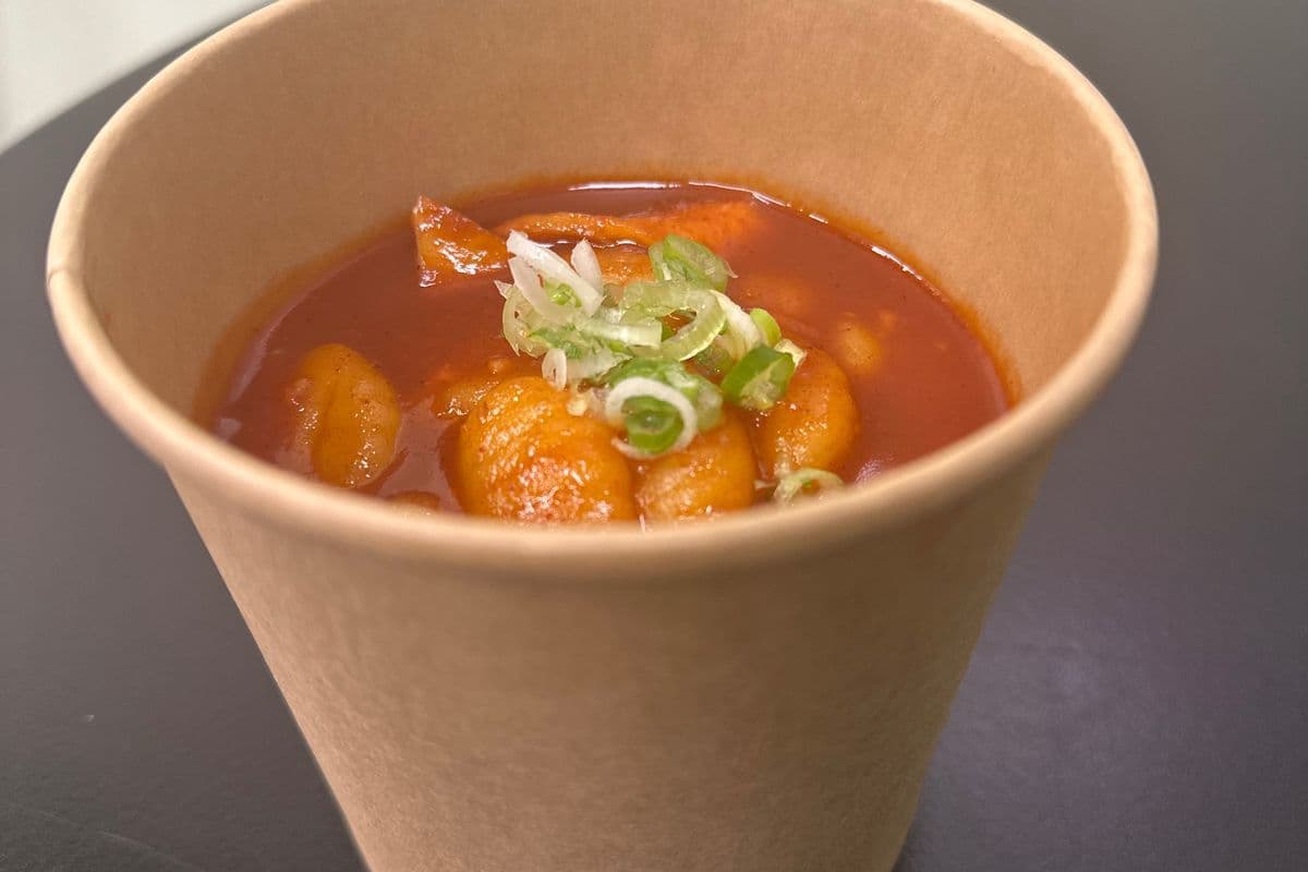 GnoBokki, Korean Spicy Gnocchi Pasta with rice cake sauce