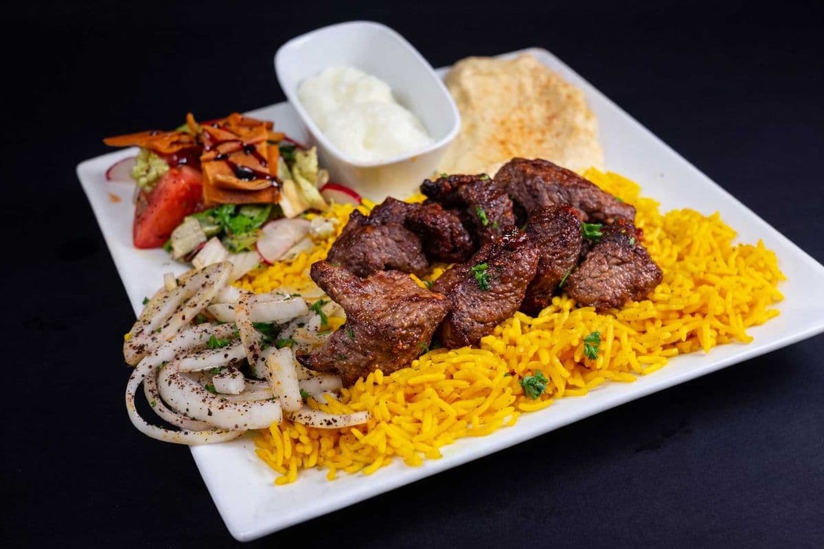 Beef Kabab Platter