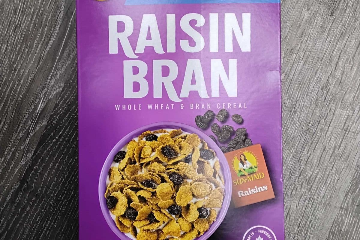 Post raisin bran whole wheat and bran cereals (425g)