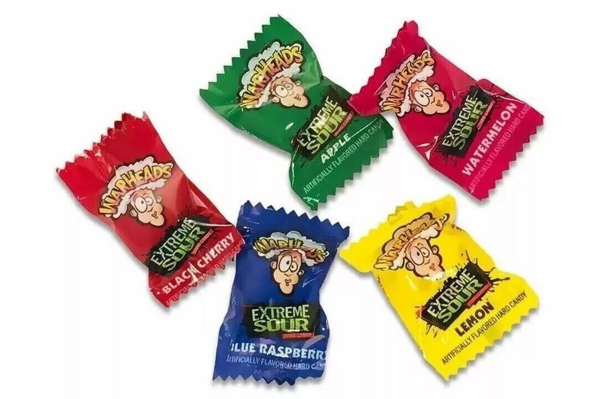 Warheads Extreme Individual Assorted