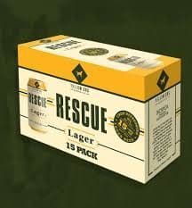 YELLOW DOG RESCUE LAGER 15 CAN (15 x 355mL)