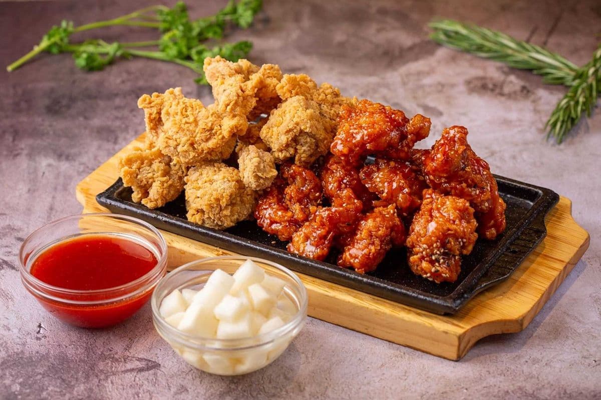 Half and Half Chicken