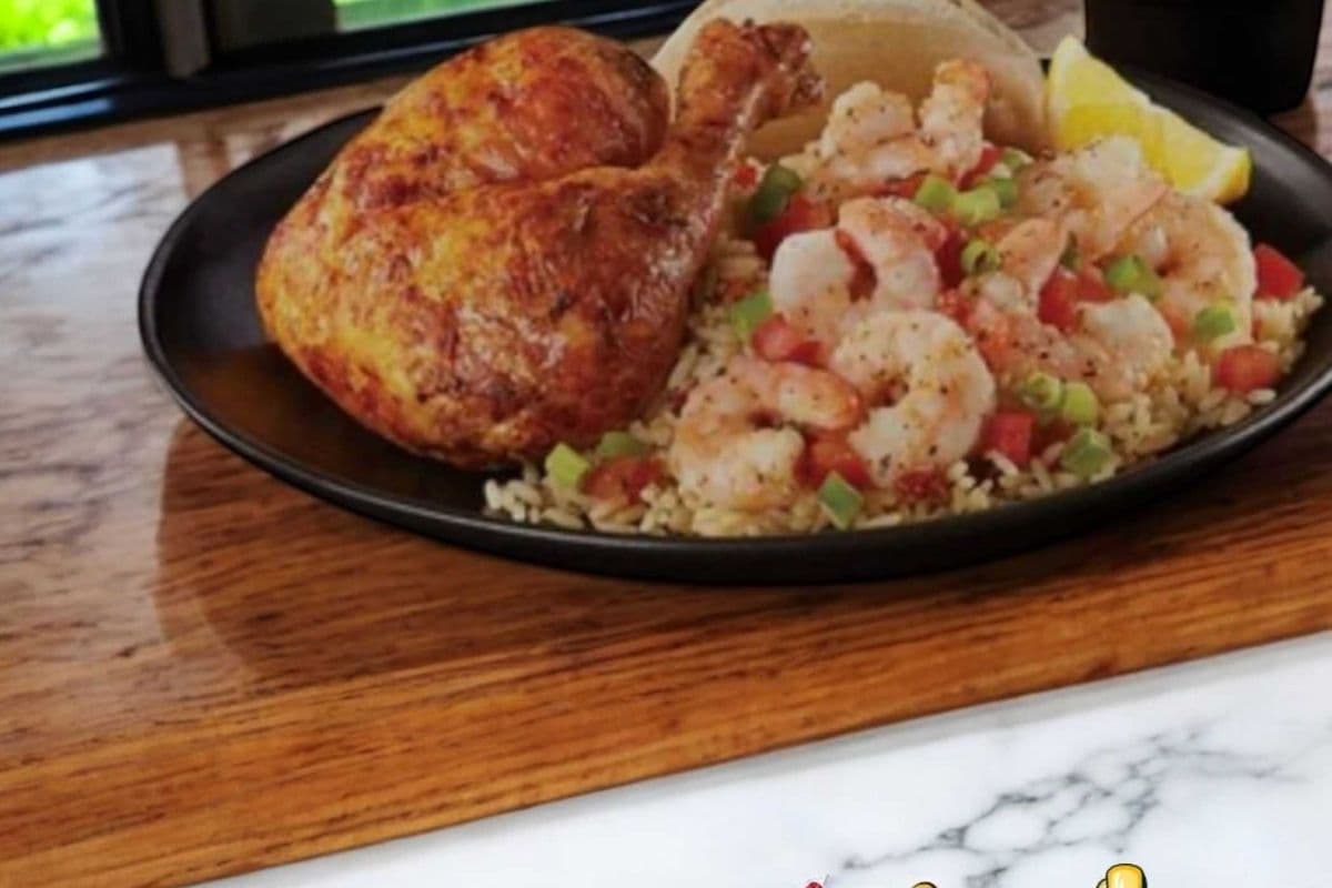 Chicken and Shrimp combo