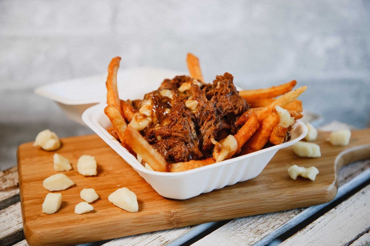 SMALL PULLED BRISKET POUTINE