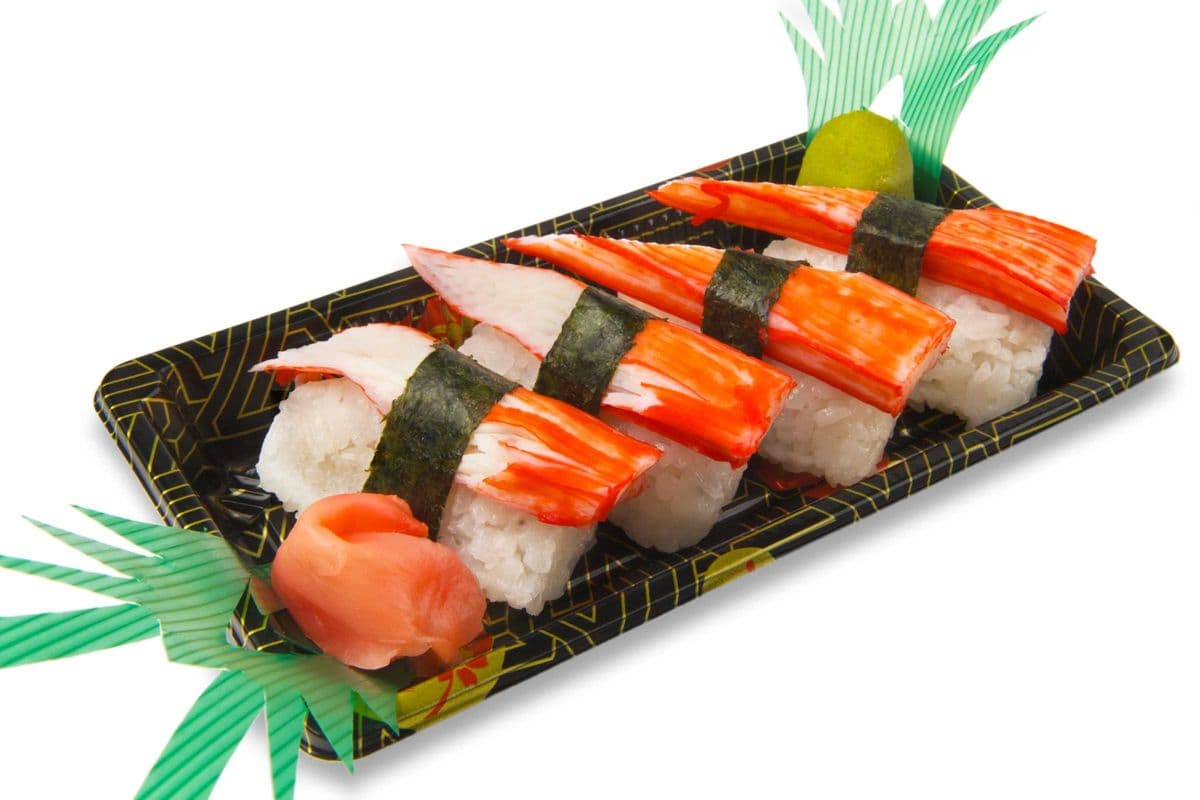 Imitation Crab Nigiri Box (4 Pcs)